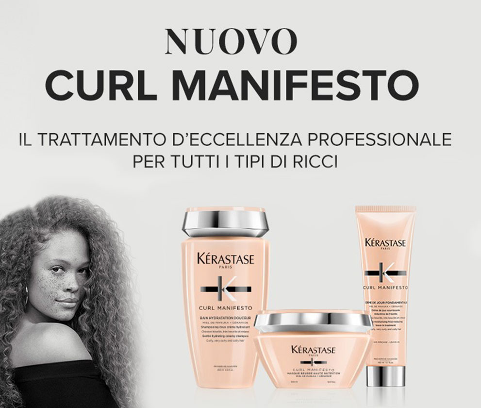 Kérastase Curl Manifesto - Kérastase Curl Manifesto - Ermanno Mossio - Alba(CN)! 